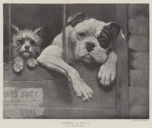 Gevangenen aan de bar door James Yates Carrington